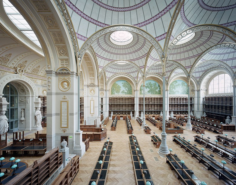 richelieu quadrangle restoration paris national library france bruno gaudin virginie bregal designboom 02